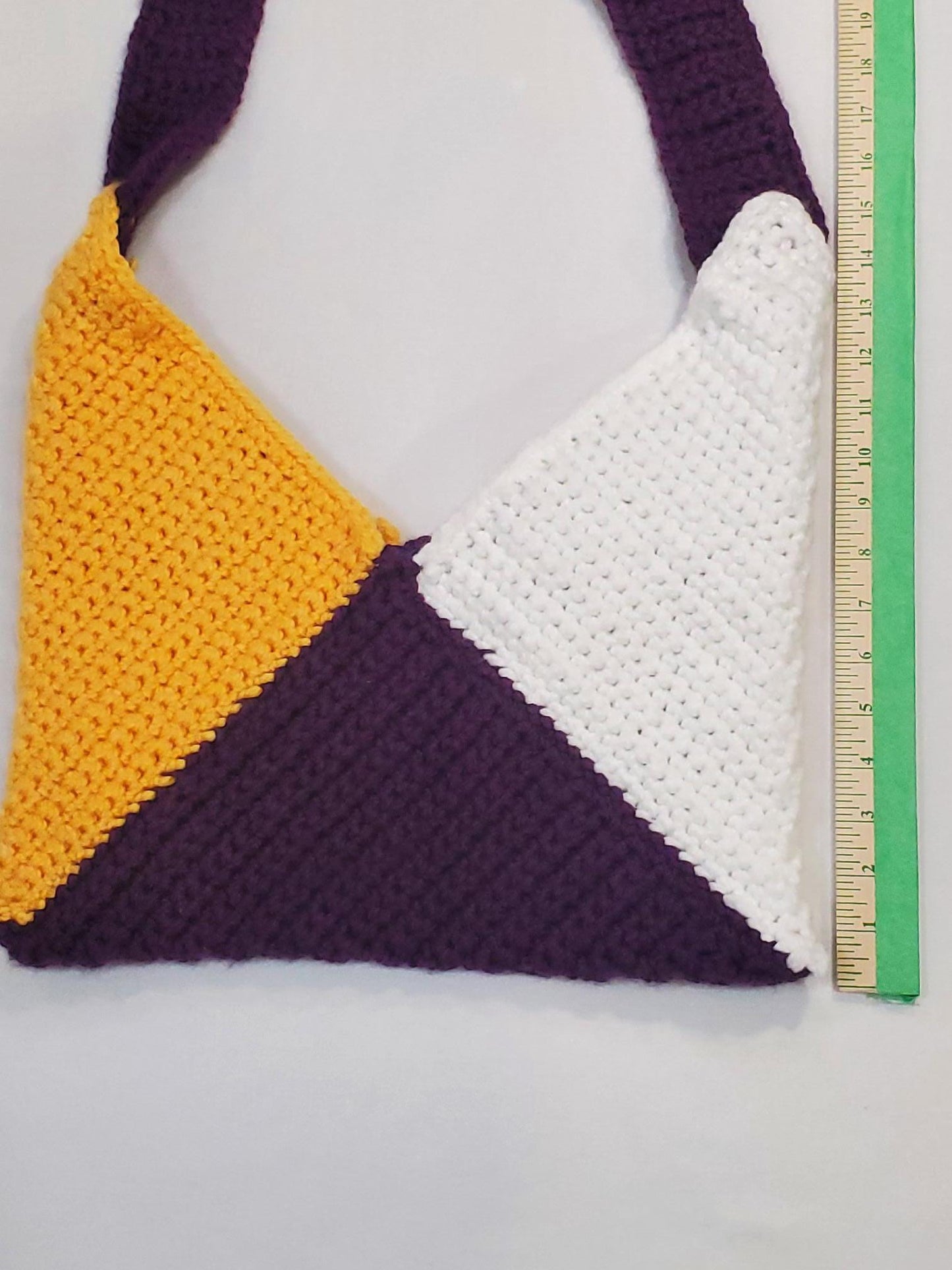 V8: MN Viking Inspired Lined Tote Bag, approx.15" x 14 1/2"