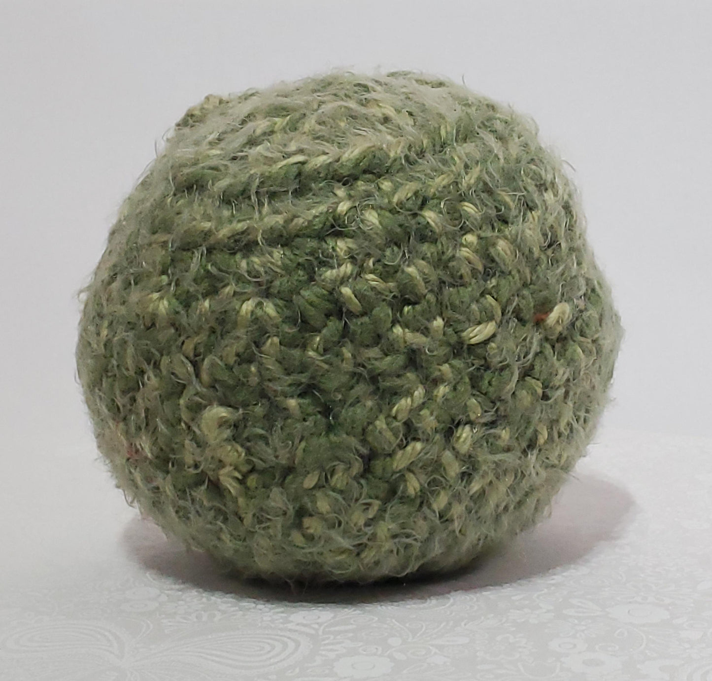 N5: Crochet 420 Nugget, approx. 5x5, made with acrylic and polyester yarn and safety eyes