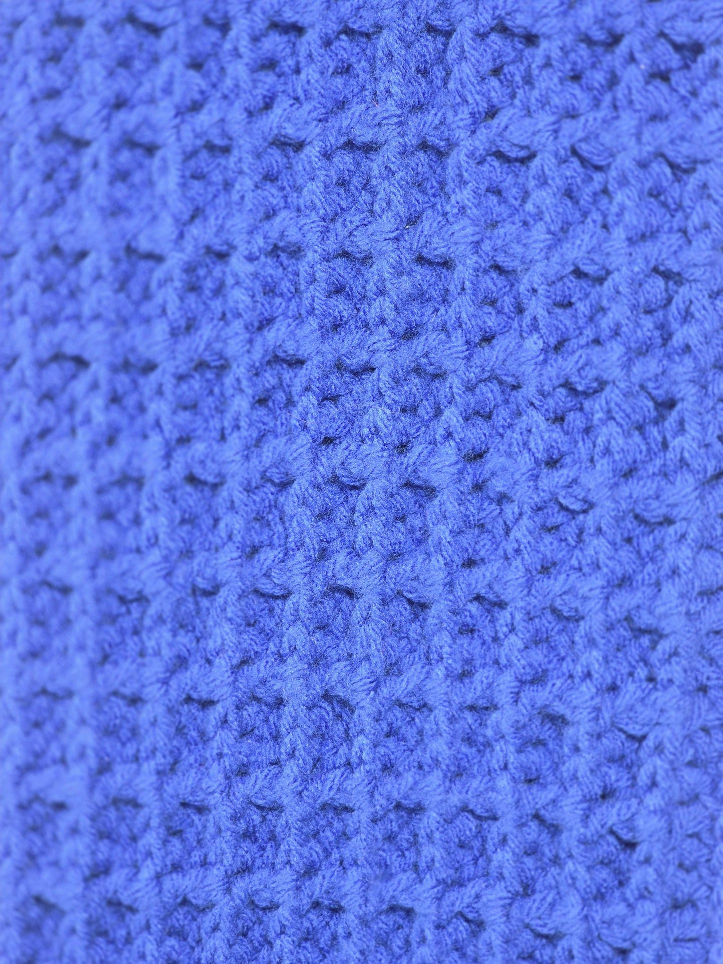 Crochet Scarf, Blue