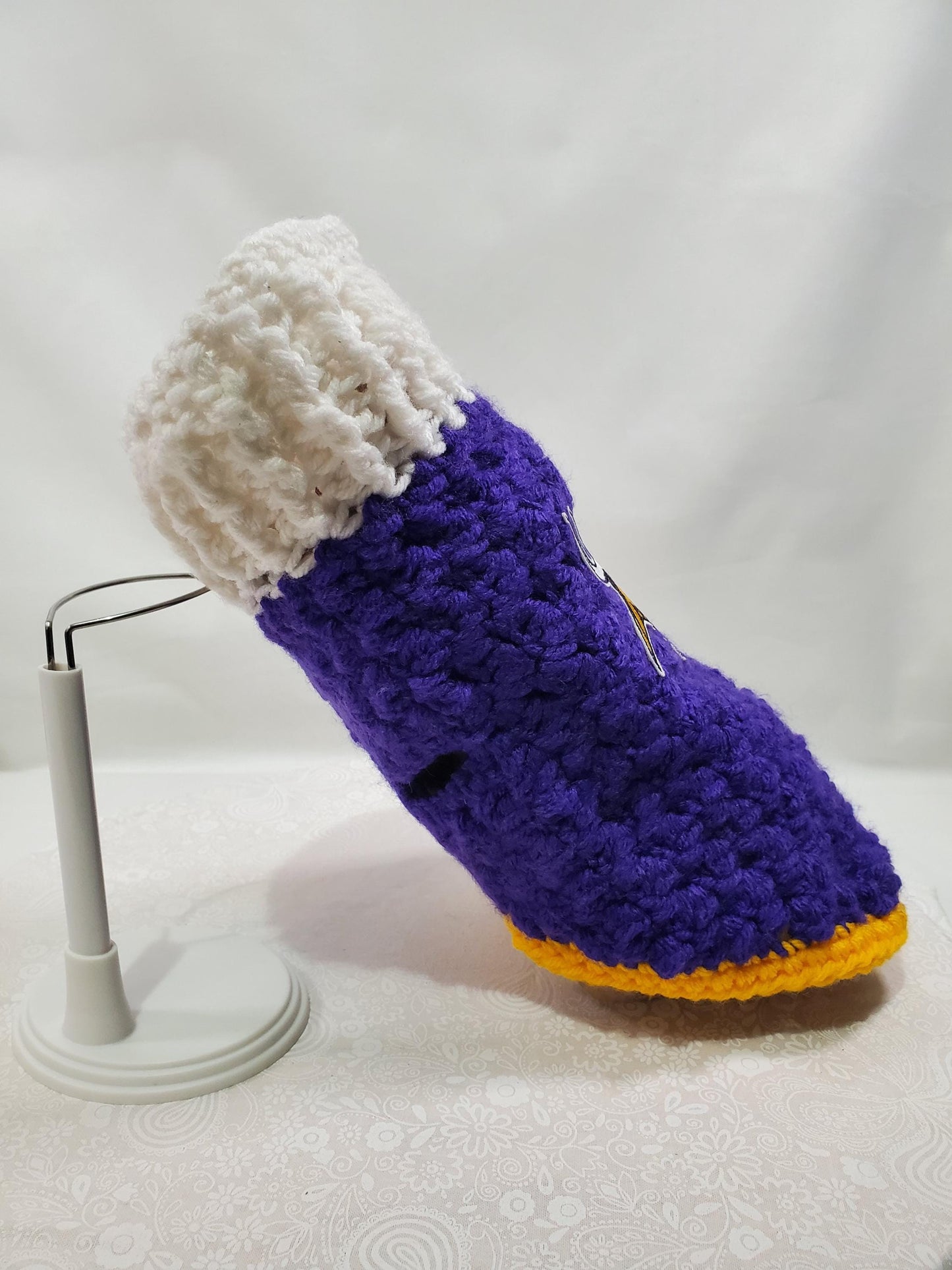 V15: Mn Vikings Inspired Dog Sweater For A Very Small Dog