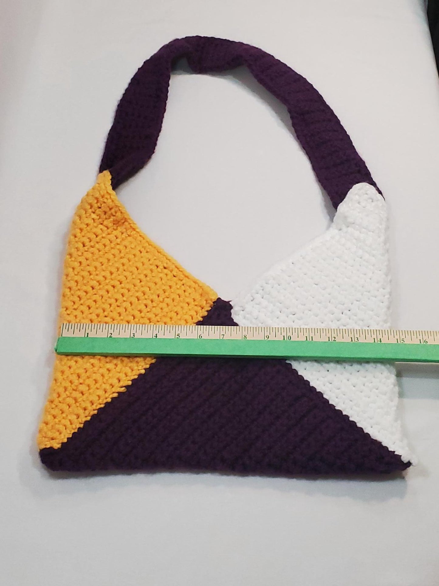 V8: MN Viking Inspired Lined Tote Bag, approx.15" x 14 1/2"