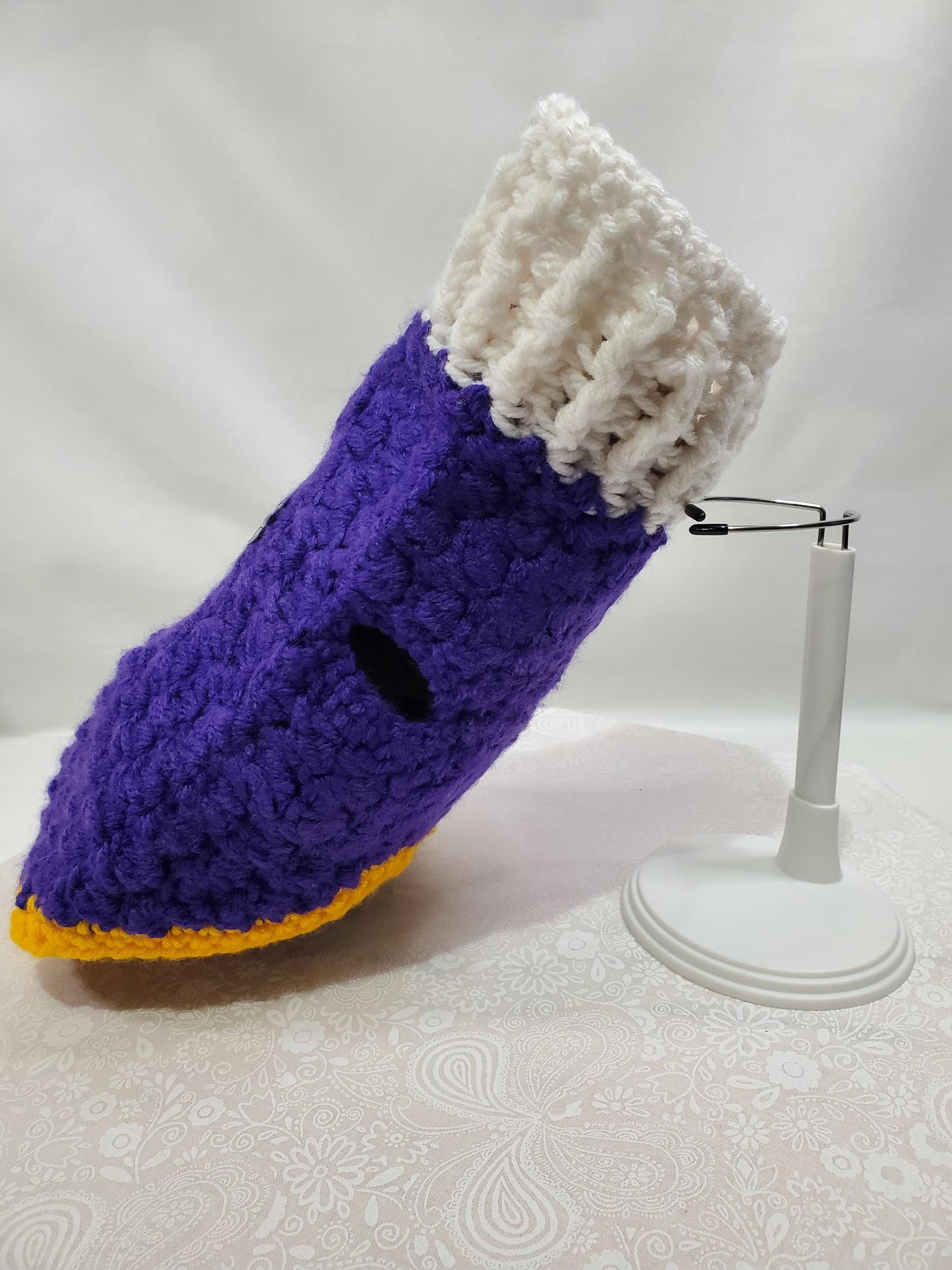 V15: Mn Vikings Inspired Dog Sweater For A Very Small Dog