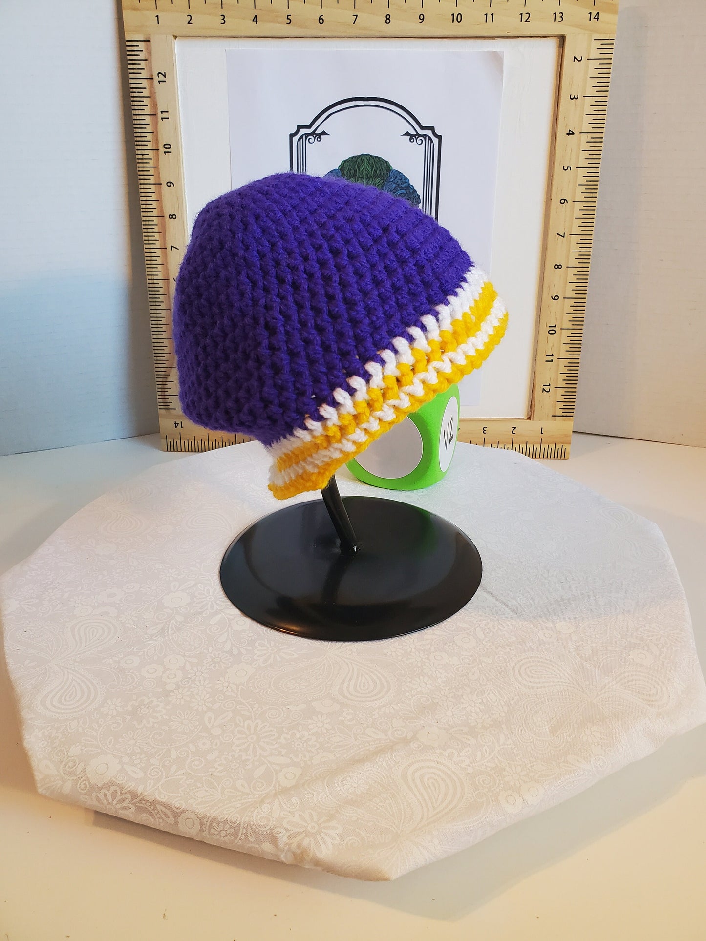 V2: MN Viking Inspired Infant Beanie