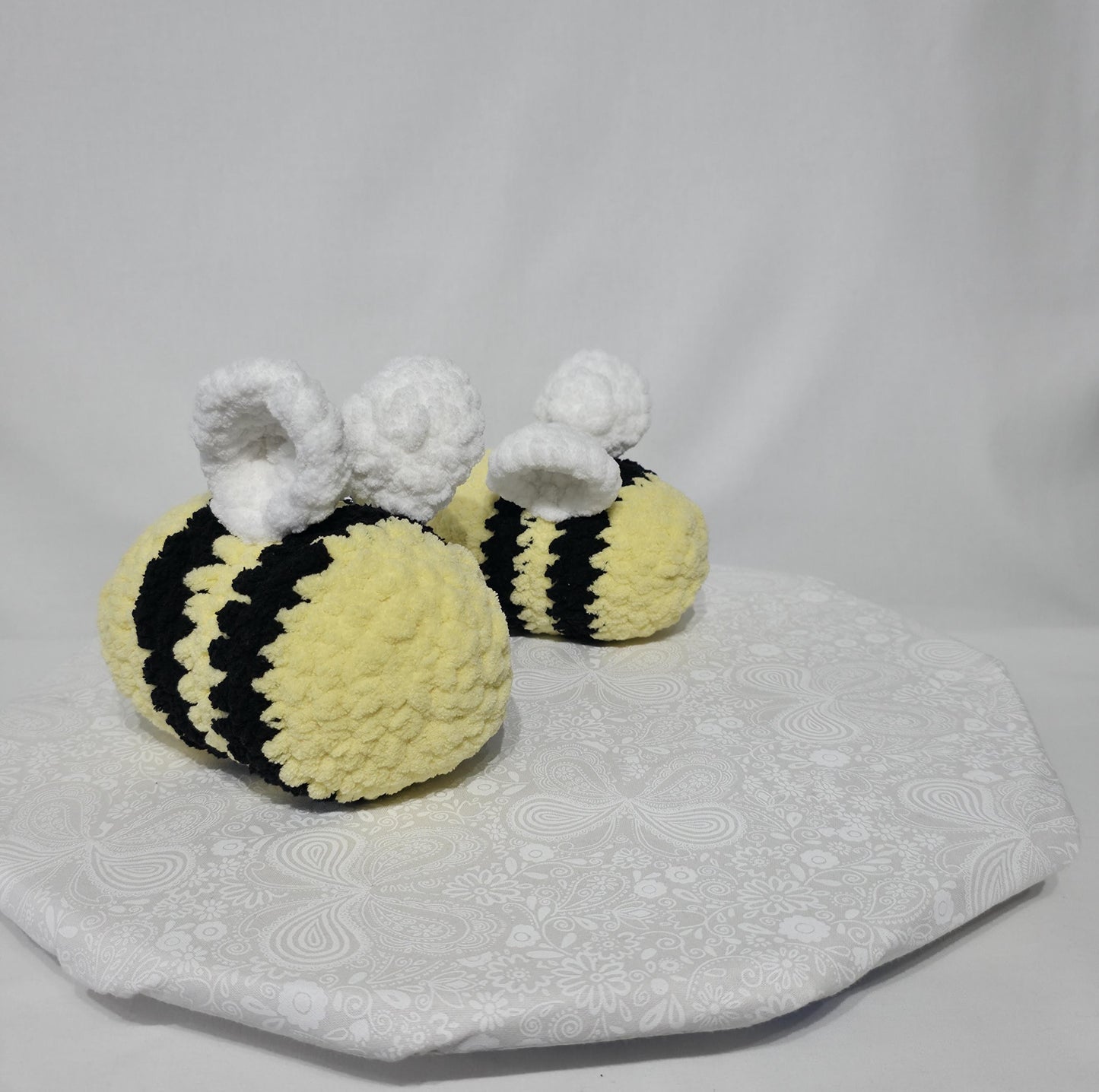 T32: Crochet Stuffed Animal/Plushy Bees- Small