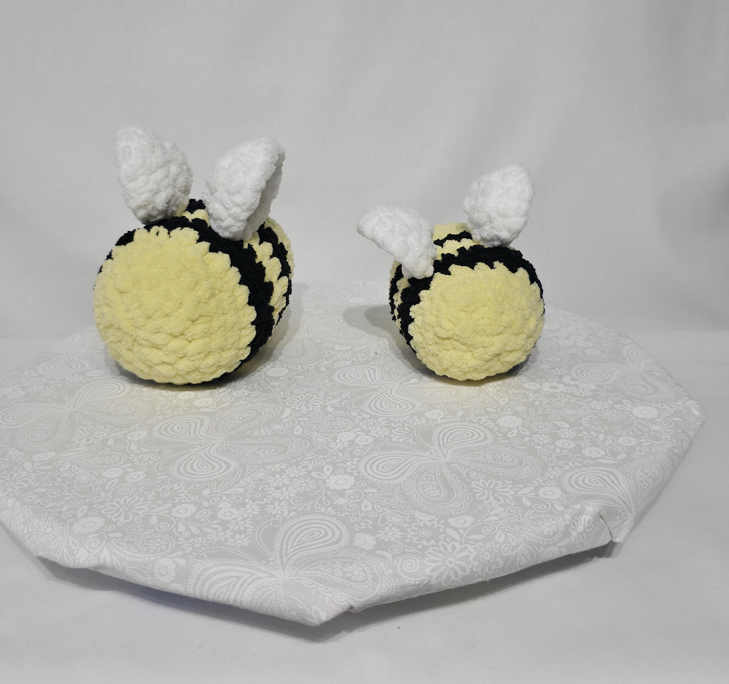 T32: Crochet Stuffed Animal/Plushy Bees- Small