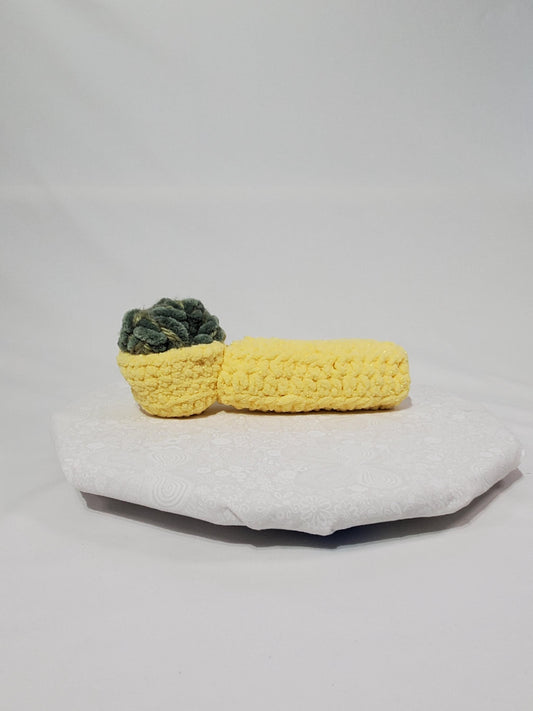 Crochet Pipe, Yellow