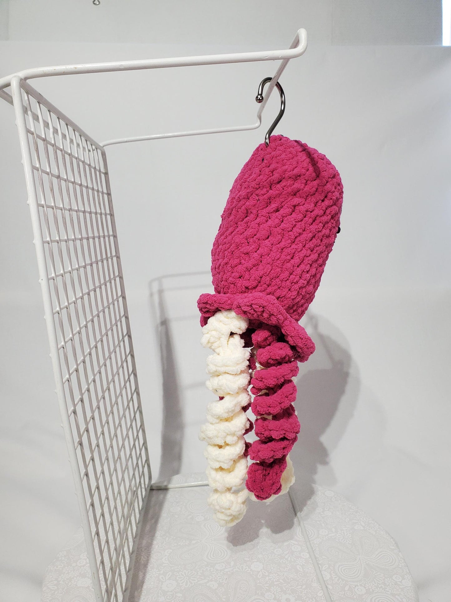 Crochet Octopus Stuffed Animal / Stuffy / Plushie /Toy, Pink