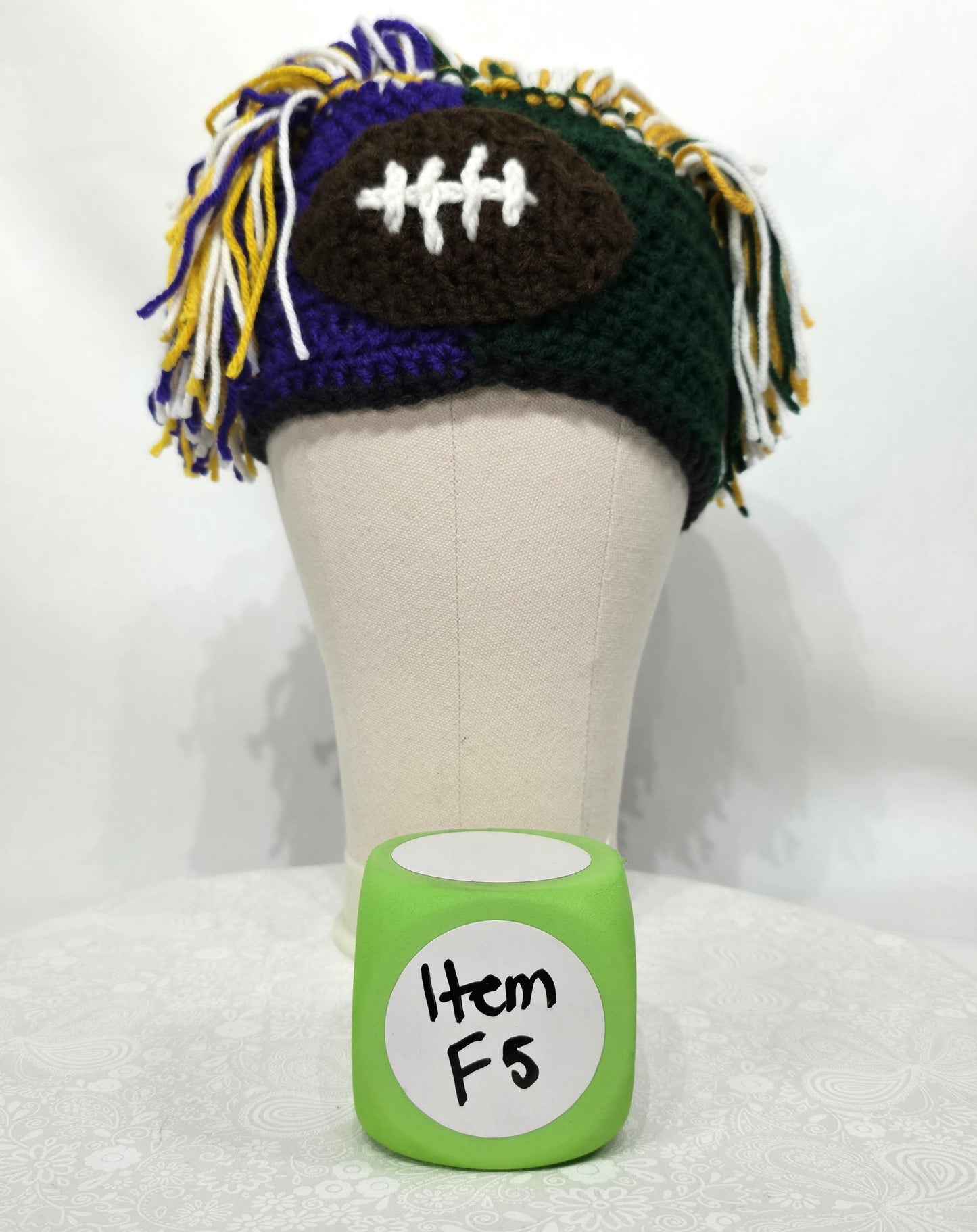 MN Vikings / Green Bay Packers Inspired Ear Warmer, Adult