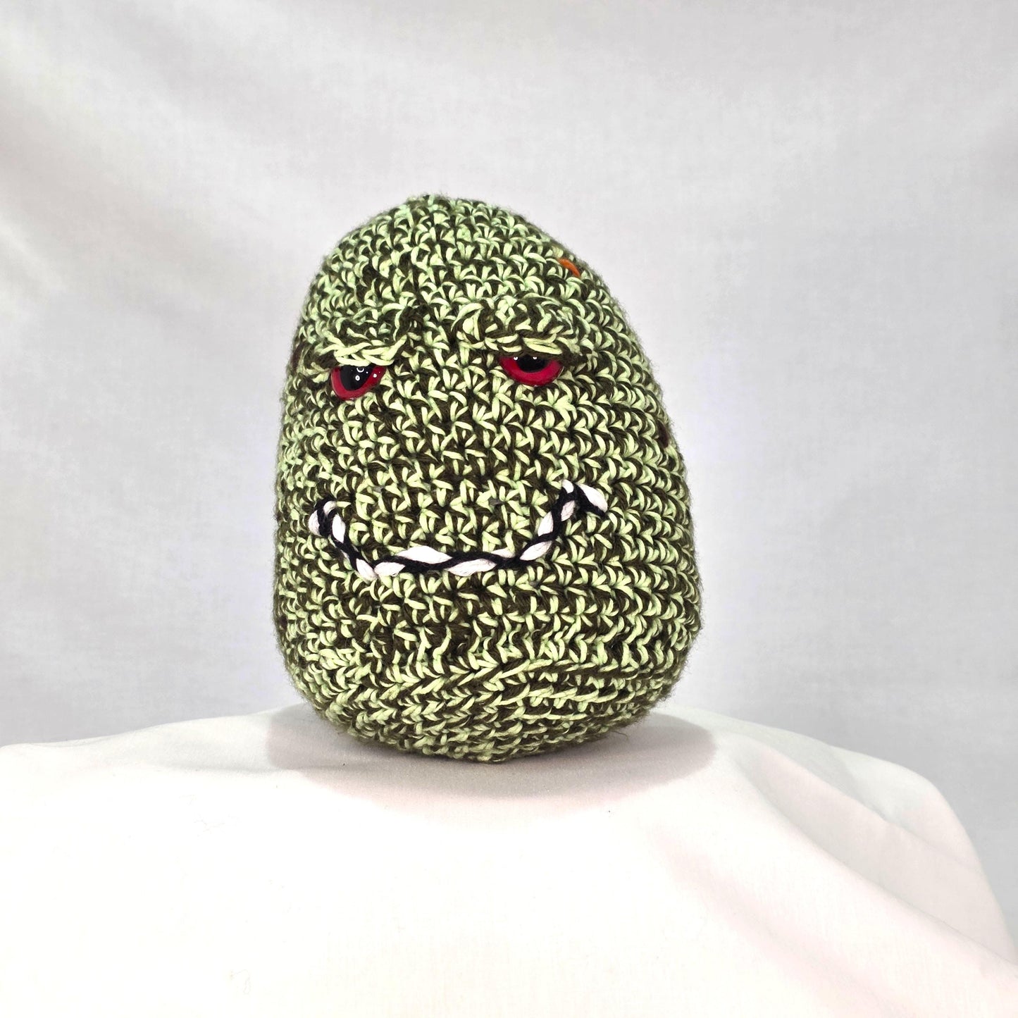 Crochet Nugget / Weed / Bud - Glow in the dark