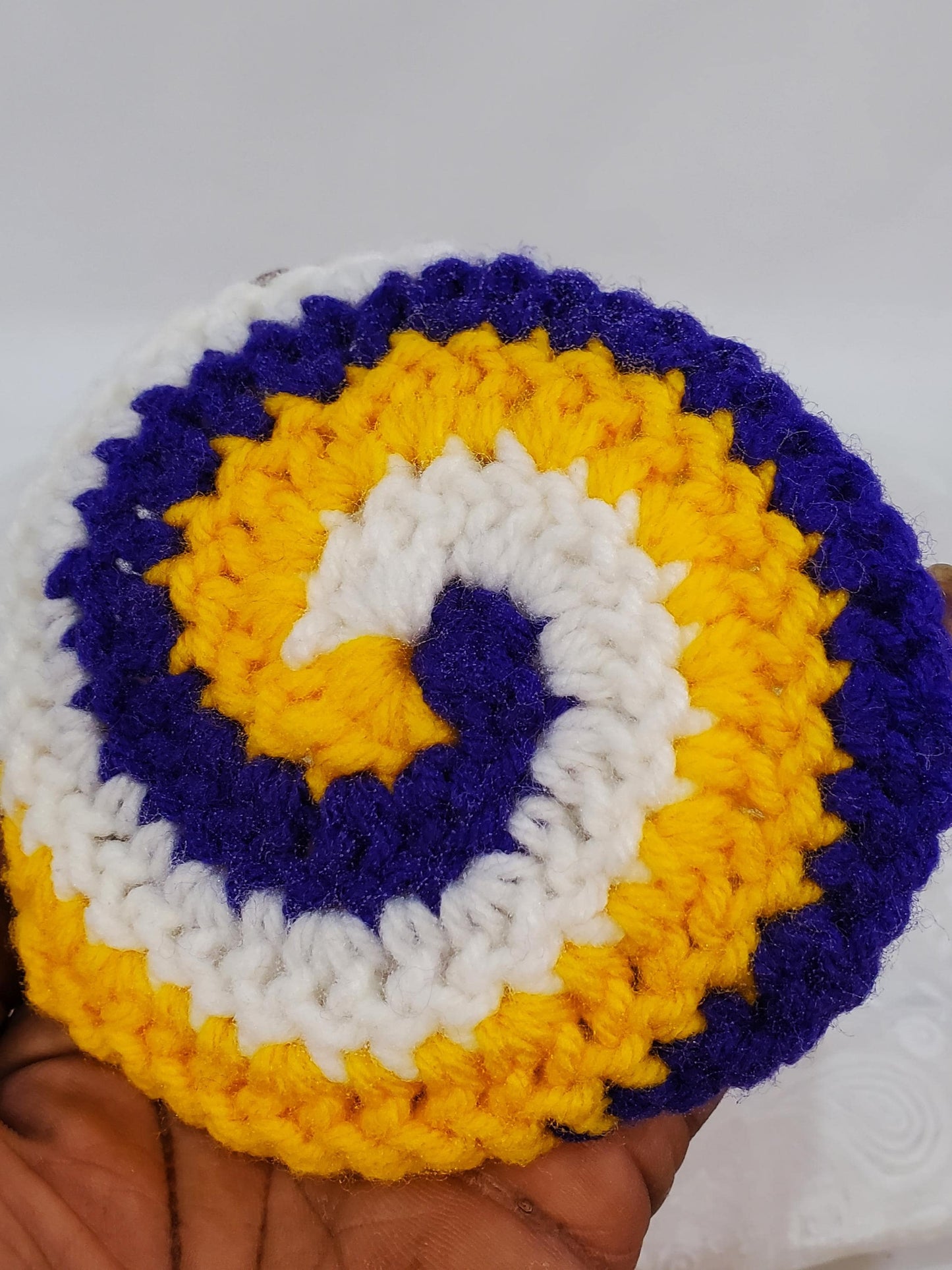 MN Vikings Inspired Coaster Set with Holder