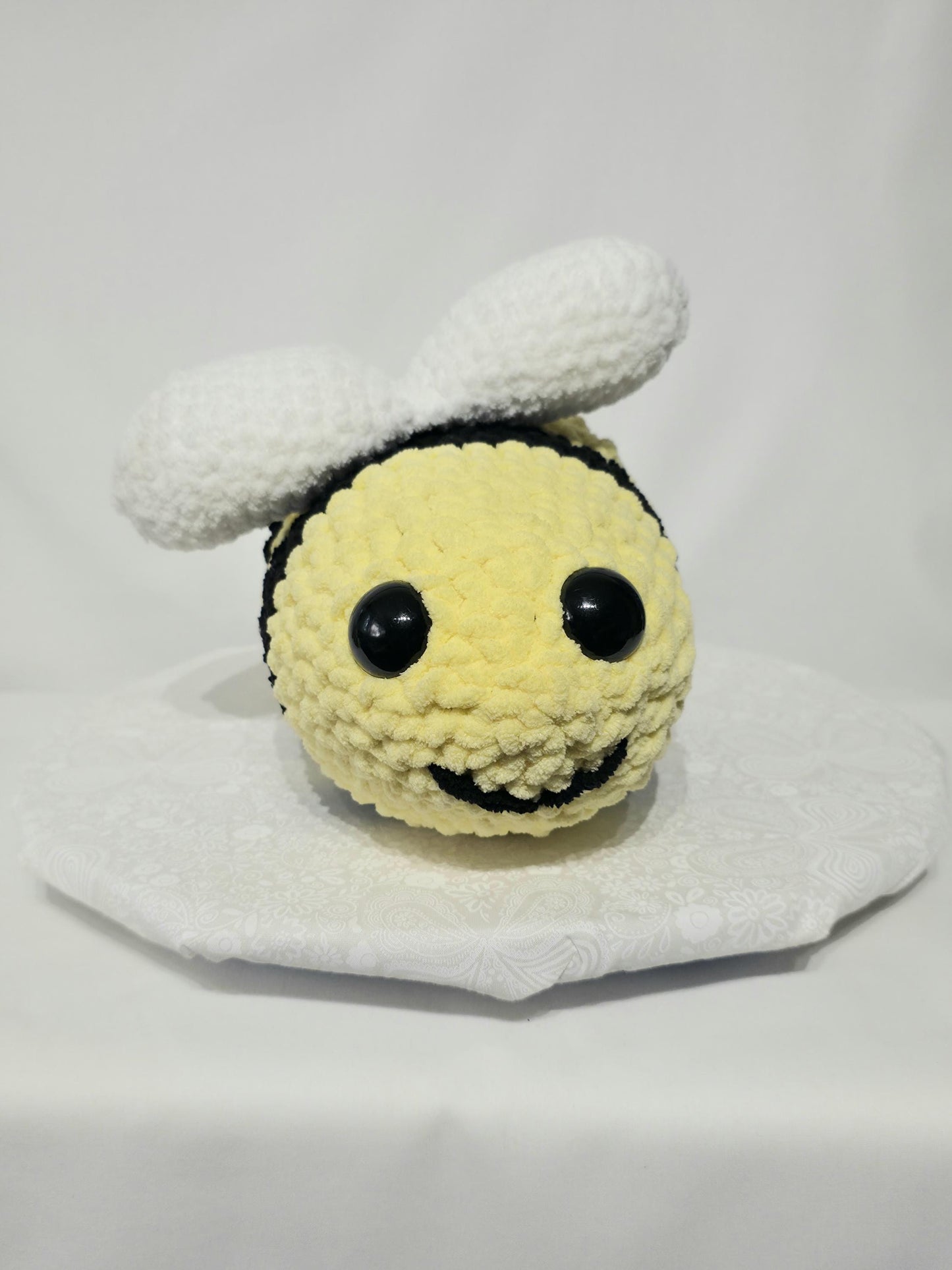 Crochet Stuffed Animal/Plushy Bee - Large