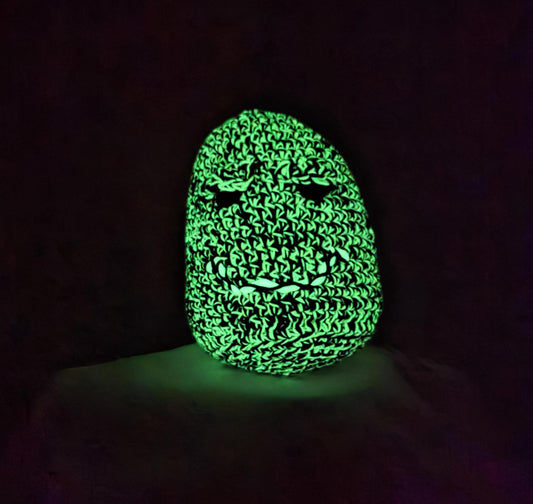 Crochet Nugget / Weed / Bud - Glow in the dark