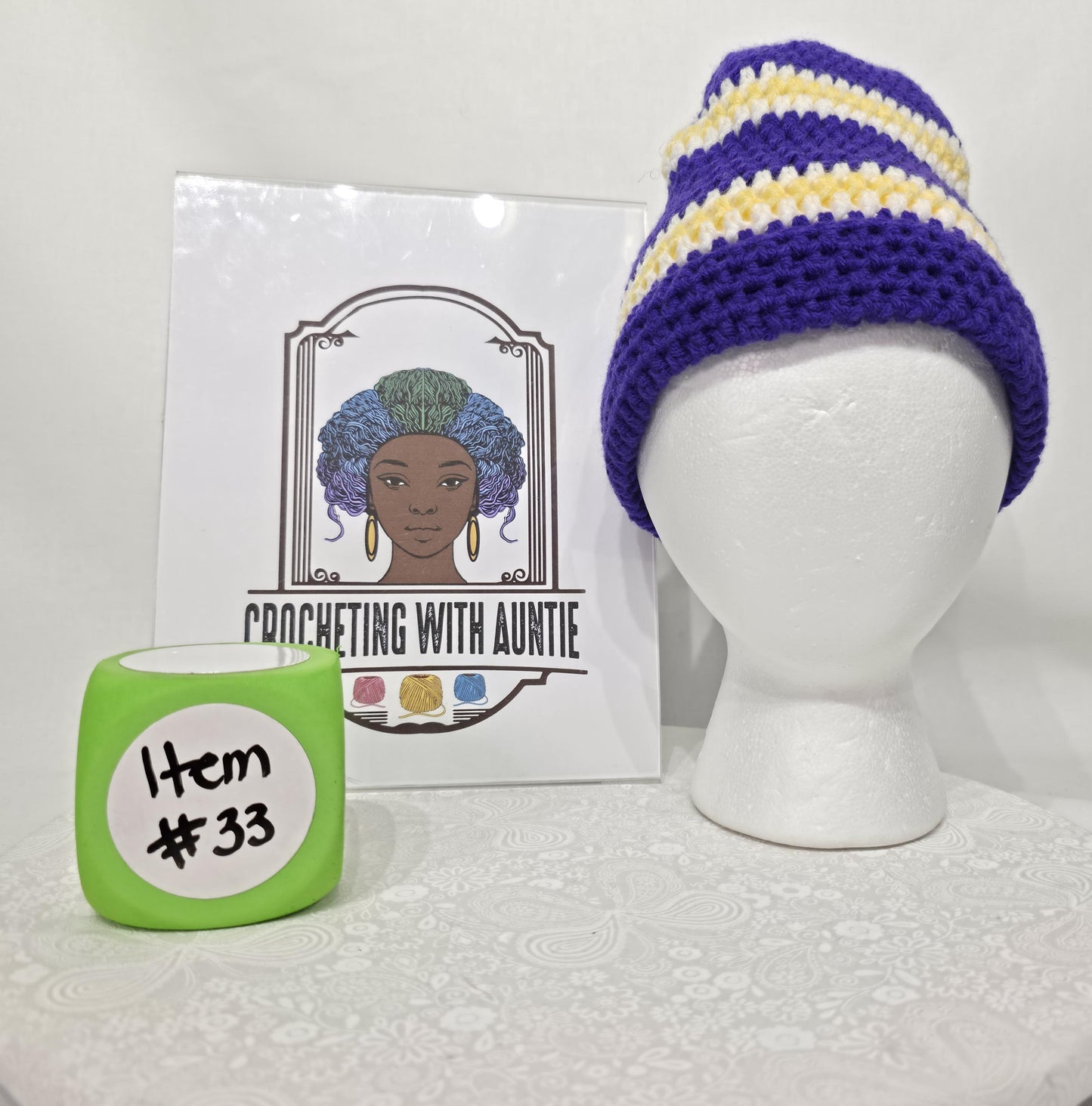 MN Vikings Inspired Beanie / Hat