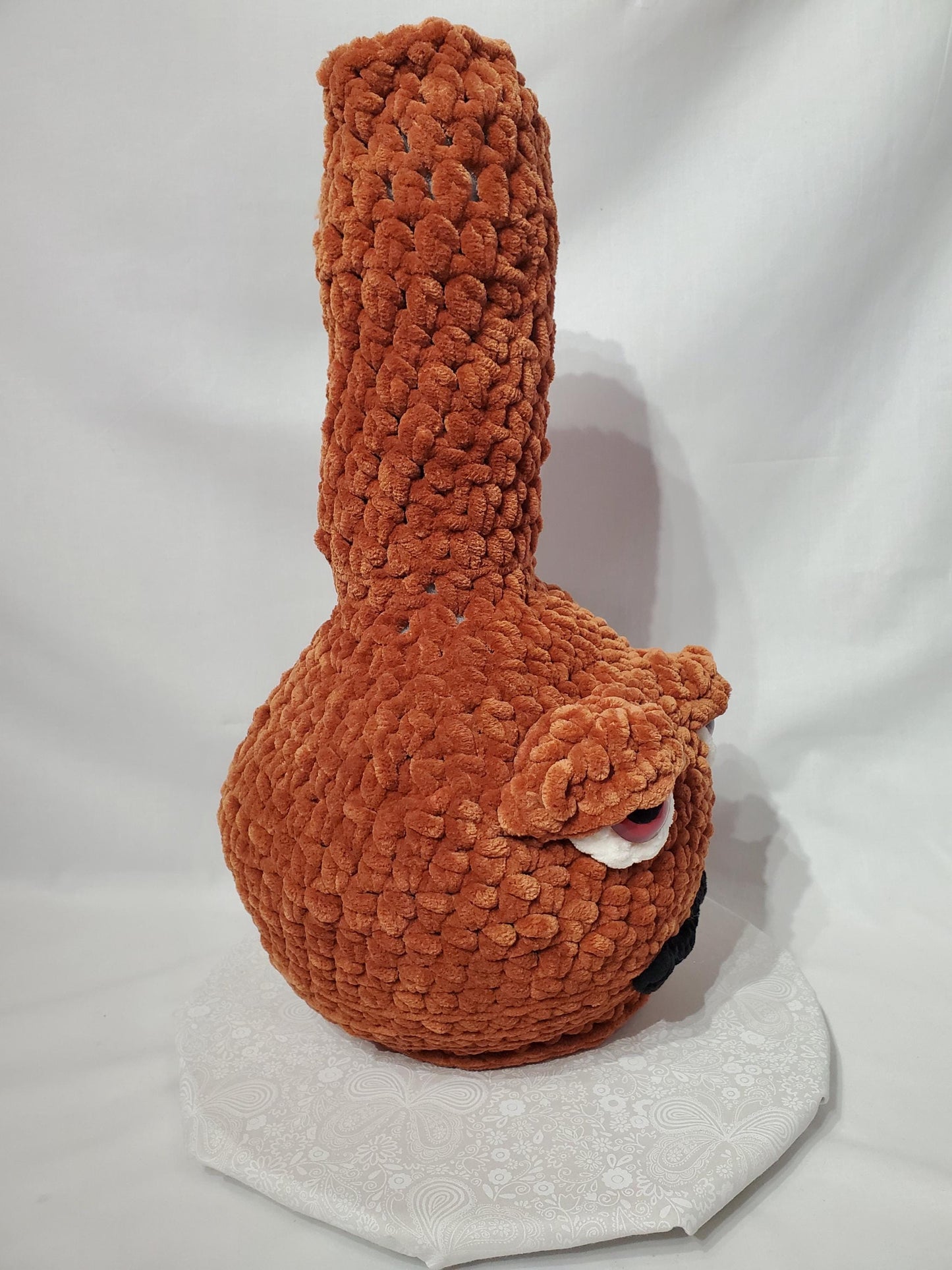Crochet Bong, brown