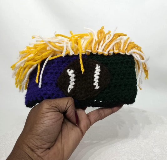 MN Vikings / Green Bay Packers Inspired Ear Warmer, Infant