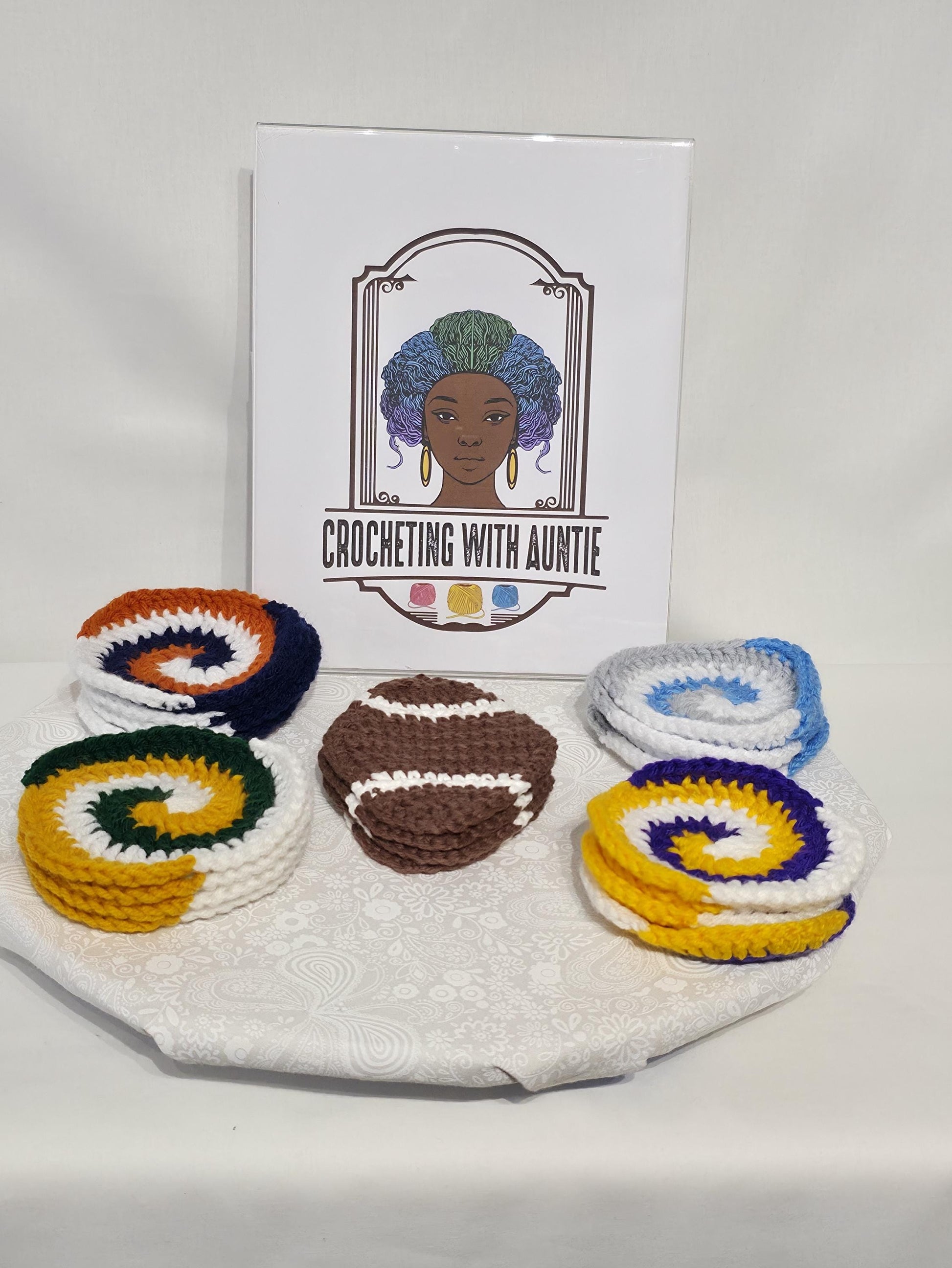 Green Bay Packers Inspired Coasters