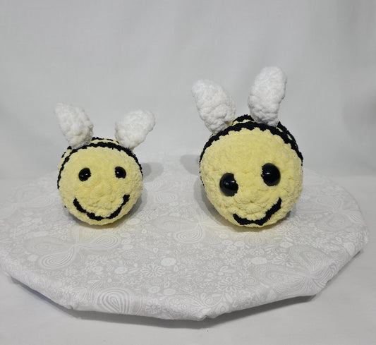 T32: Crochet Stuffed Animal/Plushy Bees- Small