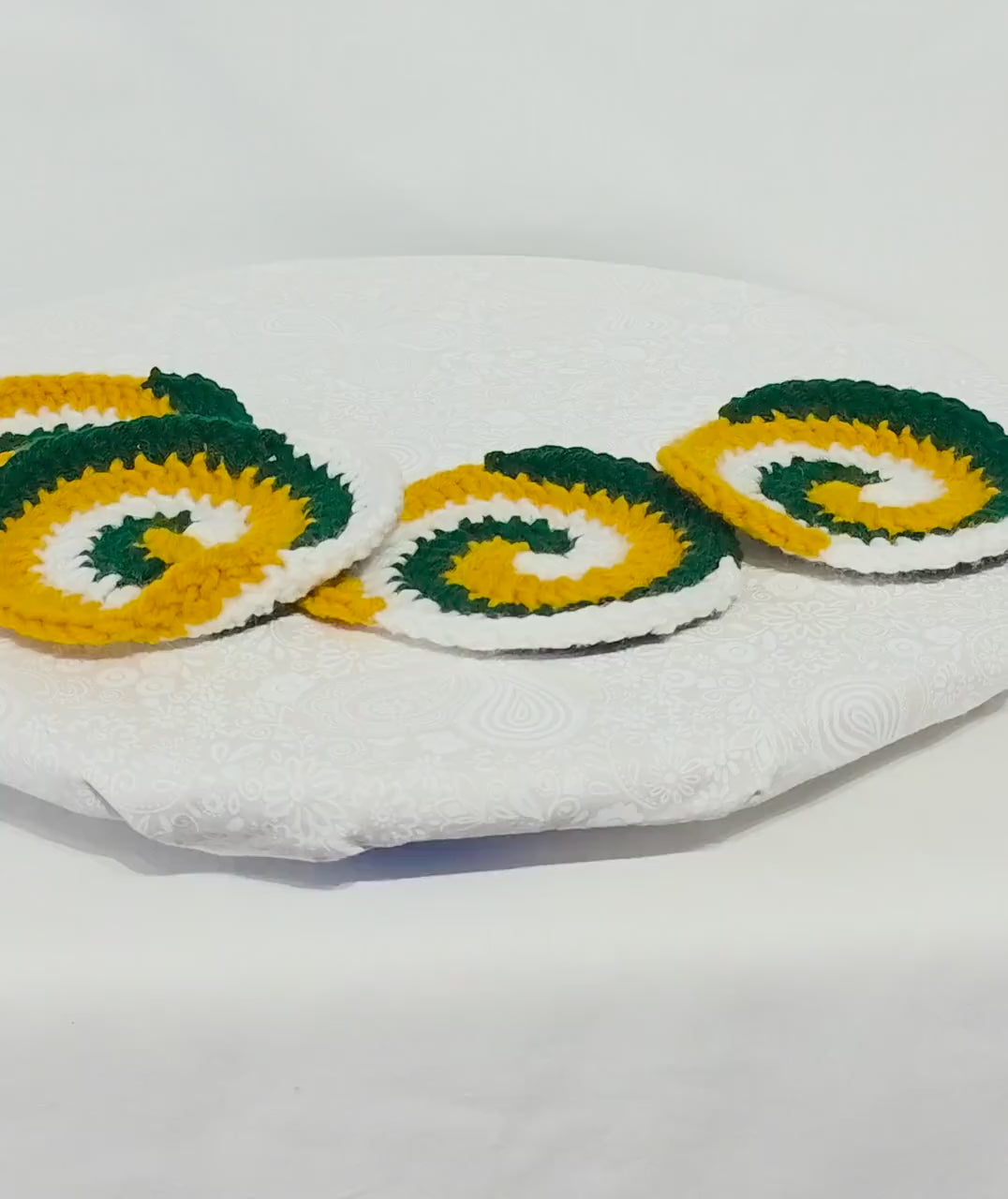 Green Bay Packers Inspired Coasters